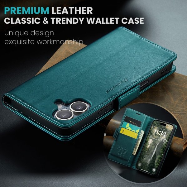 CaseMe iPhone 16 Cover 023 Series Grøn