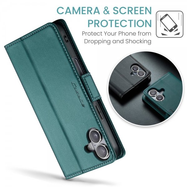 CaseMe iPhone 16 Cover 023 Series Grøn