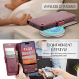 CaseMe iPhone 16 Etui 023 Series Rød