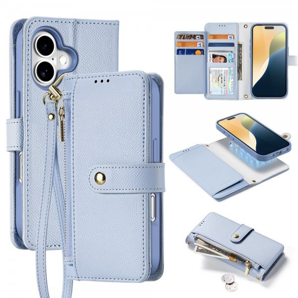 Dux Ducis iPhone 16 Cover 2-i-1 Lawa Series MagSafe Blå