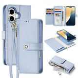 Dux Ducis iPhone 16 Cover 2-i-1 Lawa Series MagSafe Blå