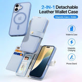 Dux Ducis iPhone 16 Cover 2-i-1 Lawa Series MagSafe Blå