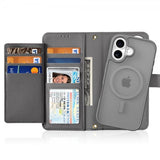 Dux Ducis iPhone 16 Cover 2-i-1 Lawa Series MagSafe Grå
