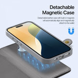 Dux Ducis iPhone 16 Cover 2-i-1 Lawa Series MagSafe Grå