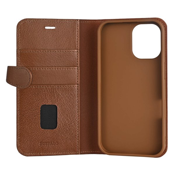 Buffalo iPhone 16 Cover 2-i-1 MagSeries Brun