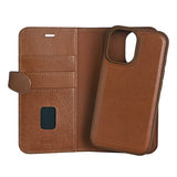 Buffalo iPhone 16 Cover 2-i-1 MagSeries Brun