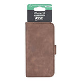 Gear iPhone 16 Cover 3 Kortlommer Brun