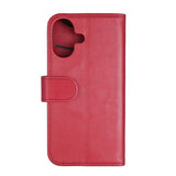 Gear iPhone 16 Cover 3 Kortlommer Rød