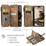 CaseMe iPhone 16 Cover C30 Series Brun