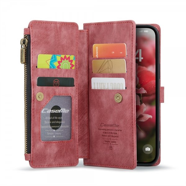 CaseMe iPhone 16 Cover C30 Series Rød