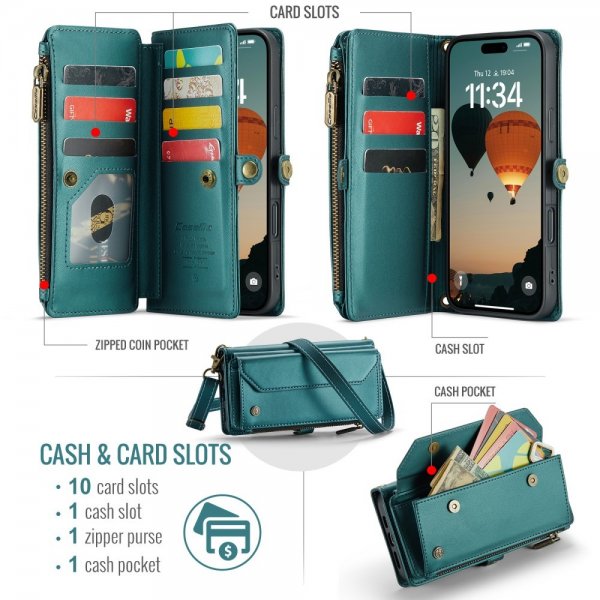 CaseMe iPhone 16 Cover C36 Series Grøn