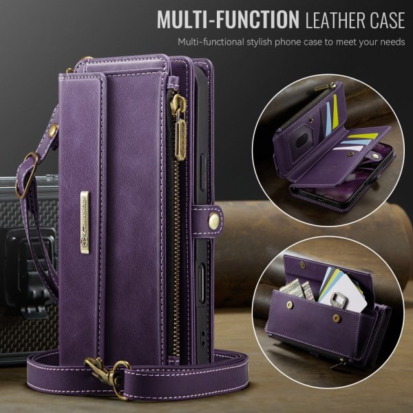 CaseMe iPhone 16 Cover C39 Serie Lilla