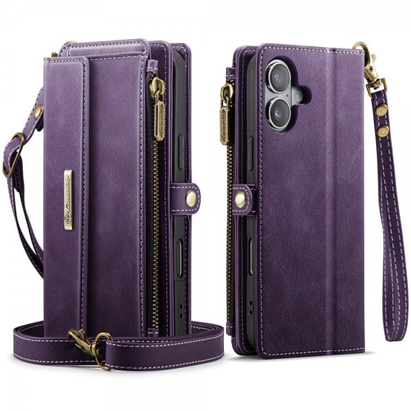 CaseMe iPhone 16 Cover C39 Serie Lilla