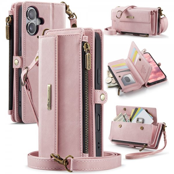 CaseMe iPhone 16 Cover C39 Serie Rosa