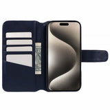 Nordic Covers iPhone 16 Etui Essential Leather Heron Blue
