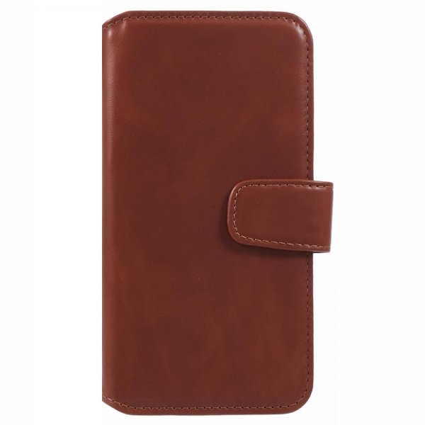 Nordic Covers iPhone 16 Cover Essential Leather Maple Brown