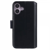 Nordic Covers iPhone 16 Cover Essential Leather Raven Black