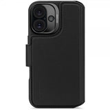 Decoded iPhone 16 Etui Læder Aftagelig Pung Sort