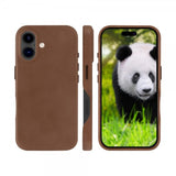 dbramante1928 iPhone 16 Cover Lynge MagSafe Dark Tan