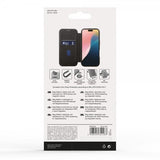 Vivanco iPhone 16 Etui Mag Wallet Sort