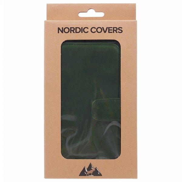 Nordic Covers iPhone 16 Cover MagLeather Juniper Green