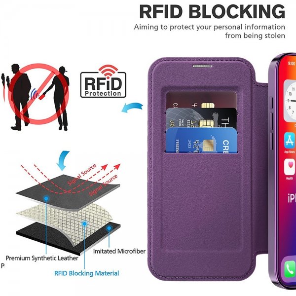 iPhone 16 Cover MagSafe Lilla
