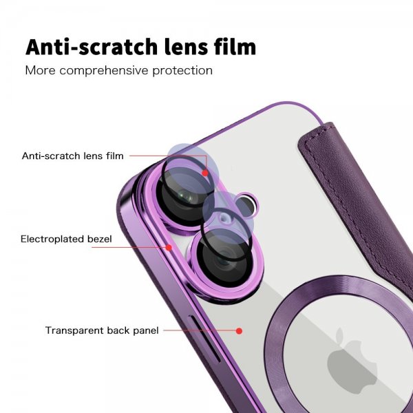 iPhone 16 Cover MagSafe Lilla