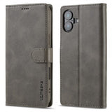 Lc.Imeeke iPhone 16 Cover med Kortlomme Standfunktion Grå