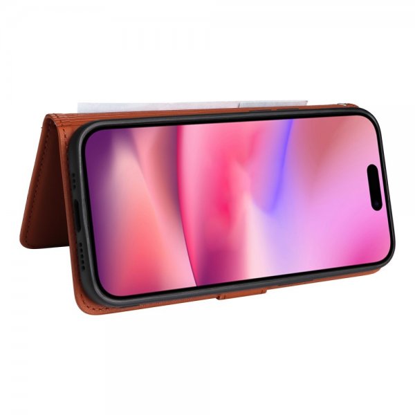 Betopnice iPhone 16 Cover med Aftageligt Cover 005 Brun
