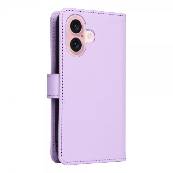 Betopnice iPhone 16 Cover med Aftageligt Cover 005 Lilla