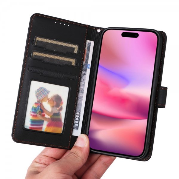 Betopnice iPhone 16 Cover med Aftageligt Cover 005 Sort
