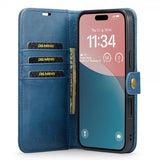 Dg.Ming iPhone 16 Cover med Aftageligt Cover Blå