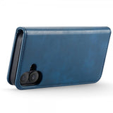 Dg.Ming iPhone 16 Cover med Aftageligt Cover Blå
