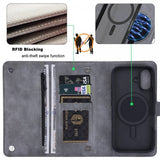 VILI iPhone 16 Cover med Aftageligt Cover GV Series MagSafe Grå