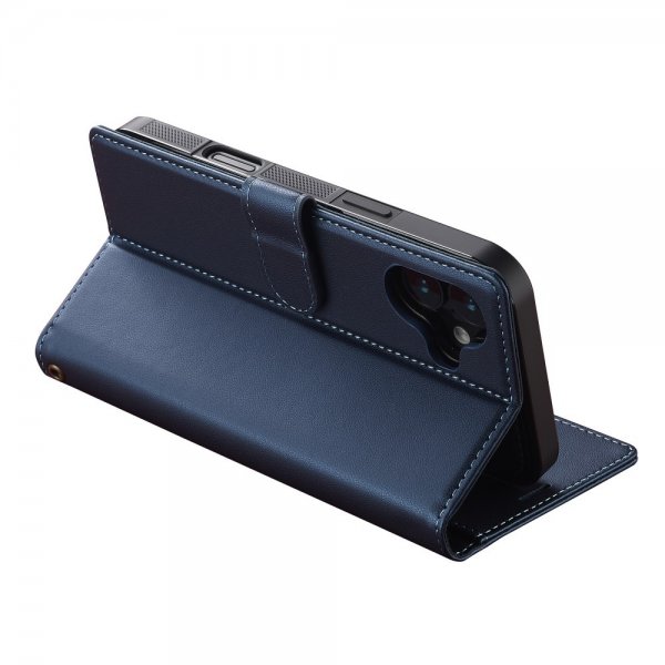 Lc.Imeeke iPhone 16 Cover med Aftageligt Etui L2 Series MagSafe Blå
