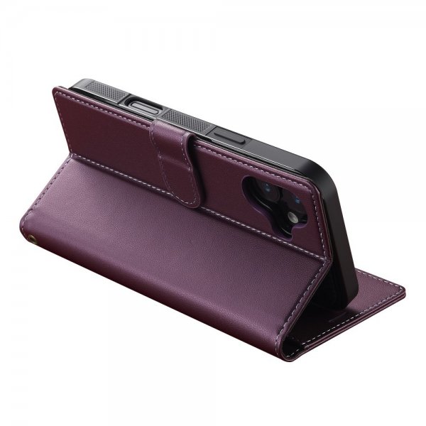 Lc.Imeeke iPhone 16 Cover med Aftageligt Etui L2 Series MagSafe Lilla