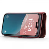Dg.Ming iPhone 16 Cover med Aftageligt Cover Rød