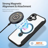 Dux Ducis iPhone 16 Cover Skin X Pro Series Kickstand MagSafe Sort