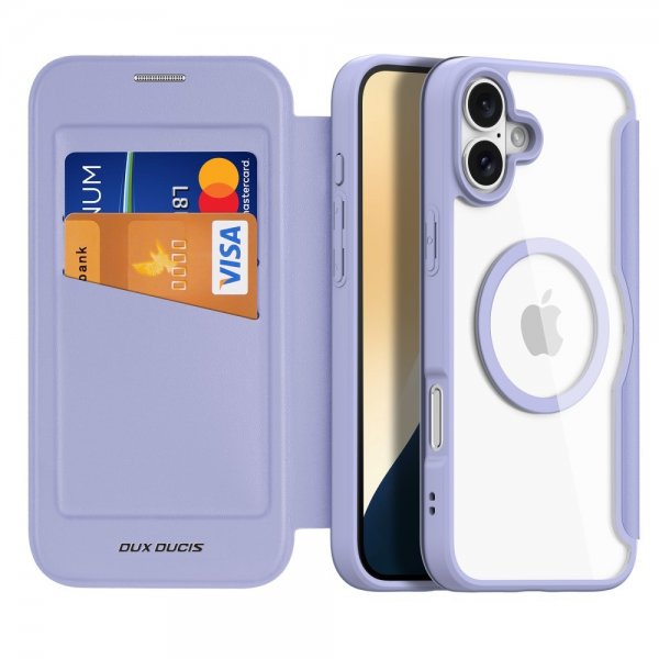 Dux Ducis iPhone 16 Cover Skin X Pro Series MagSafe Lilla