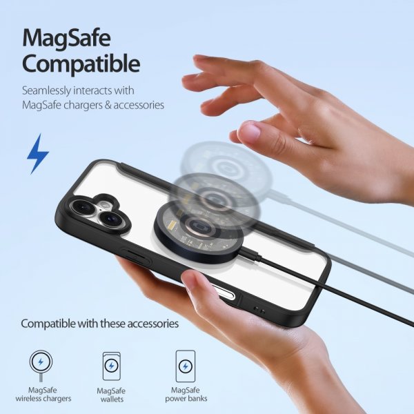 Dux Ducis iPhone 16 Cover Skin X Pro Series MagSafe Sort