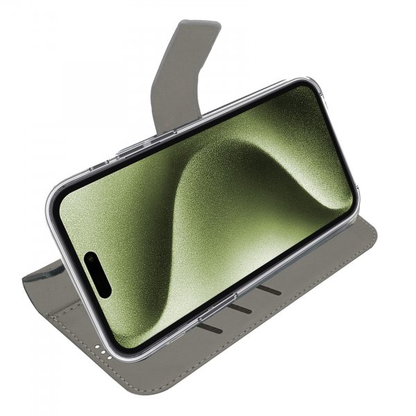 Celly iPhone 16 Etui Wally Wallet Case Sort