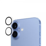 PanzerGlass iPhone 16/iPhone 16 Plus Kamerabeskyttelse Hoops Transparent
