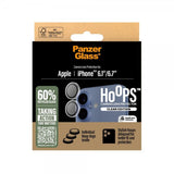 PanzerGlass iPhone 16/iPhone 16 Plus Kamerabeskyttelse Hoops Transparent