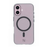 Rvelon iPhone 16 Cover Riflet MagSafe Grå