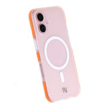Rvelon iPhone 16 Cover Riflet MagSafe Orange
