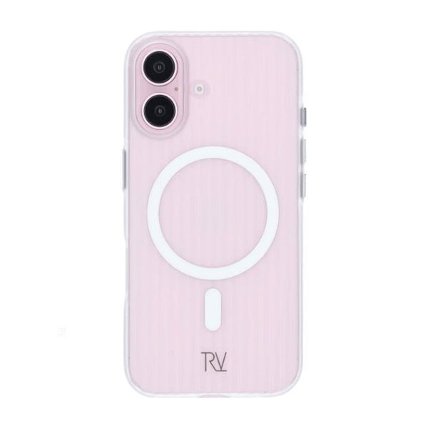Rvelon iPhone 16 Cover Riflet MagSafe Transparent