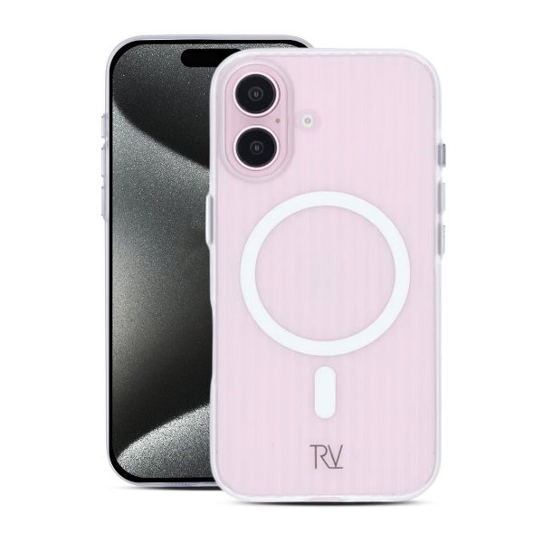Rvelon iPhone 16 Cover Riflet MagSafe Transparent