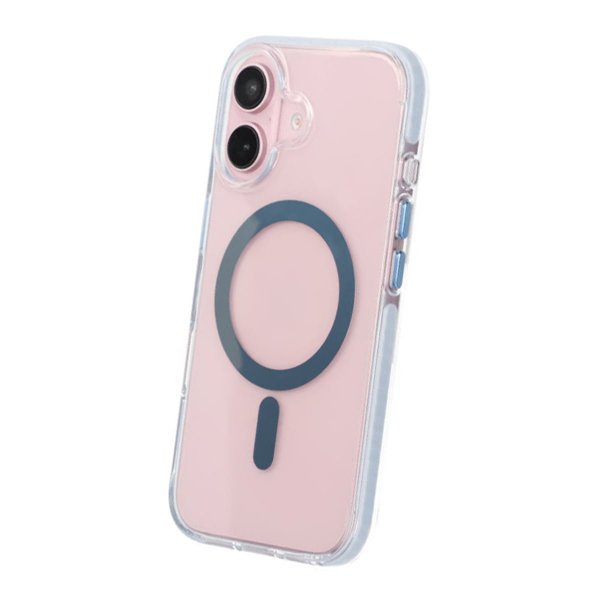 iPhone 16 Cover Stødsikkert MagSafe Blå