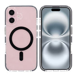iPhone 16 Cover Stødsikkert MagSafe Sort