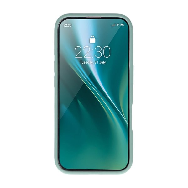 iPhone 16 Cover Silikone Mørkegrøn